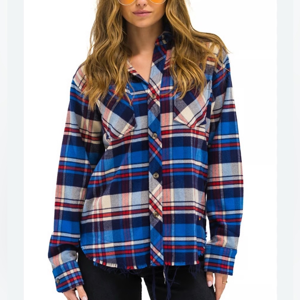 Aviator Nation Plaid Flannel